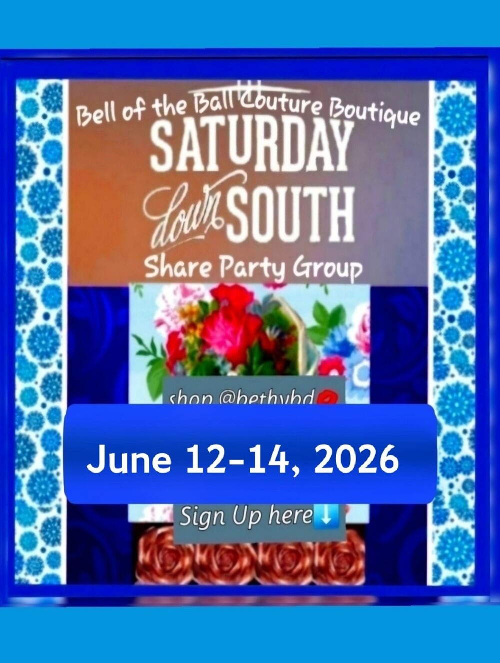 Pls Finish Sharing/ShareList&SignOut⬇️/Weekend June 12-14👒Saturday Down South🌴